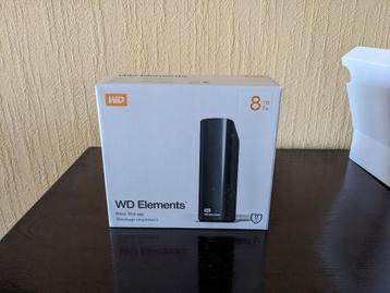 Disque Dur Externe 8TB WD Elements Neuf