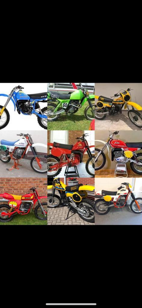 GEZOCHT! Ik zoek oldtimer crossmotors, twinshock monoshock, Fietsen en Brommers, Brommers | Crossbrommers, Honda, Ophalen