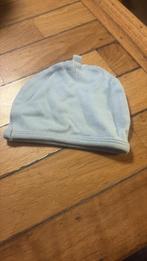 Blauw Baby-mutsje en blauwe babykousjes, Enlèvement ou Envoi, Comme neuf, Ensemble