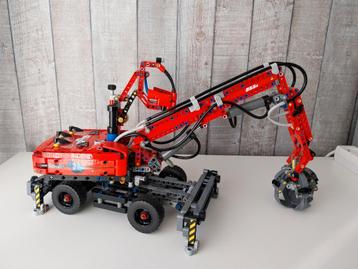 Lego technic overslagkraan, Kinderen en Baby's, Speelgoed | Duplo en Lego, Ophalen, Zo goed als nieuw, Lego