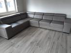 Taupegrijze hoekbank Zo goed als nieuw, Huis en Inrichting, Ophalen, Zo goed als nieuw, Overige materialen