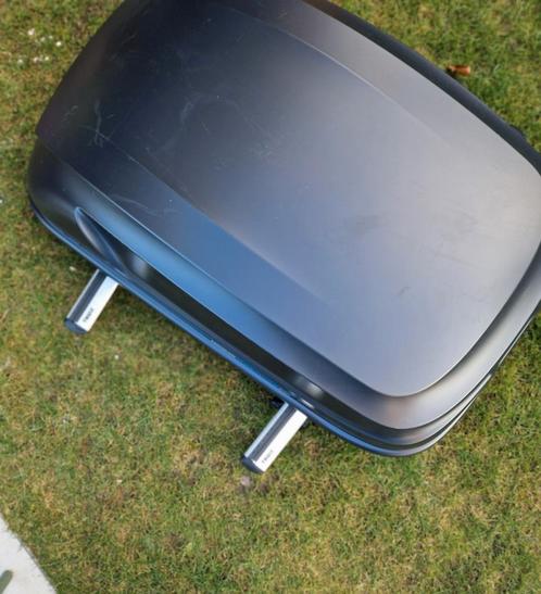 Thule dakdragers met dakkoffer van Norauto bermude 200, Auto diversen, Dakkoffers, Zo goed als nieuw, Ophalen