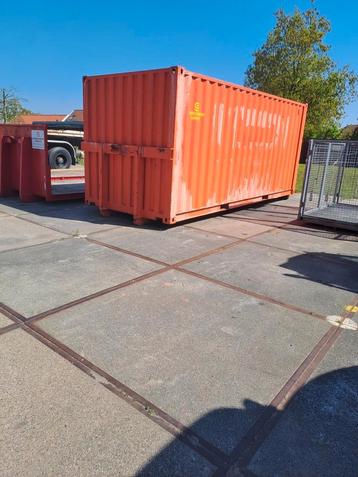 Haakarm container 20voet 20ft zeecontainer haak container, Enlèvement
