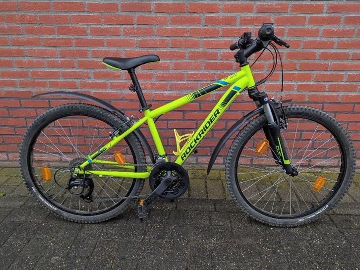 Kinderfiets 24" Rockrider ST500 sport trail, Vélos & Vélomoteurs, Vélos | VTT & Mountainbikes, Utilisé, Autres marques, VTT semi-rigide