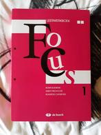 Focus 1 manuel, Livres, Comme neuf, Autres niveaux, Enlèvement ou Envoi, Koen Soenens ea.