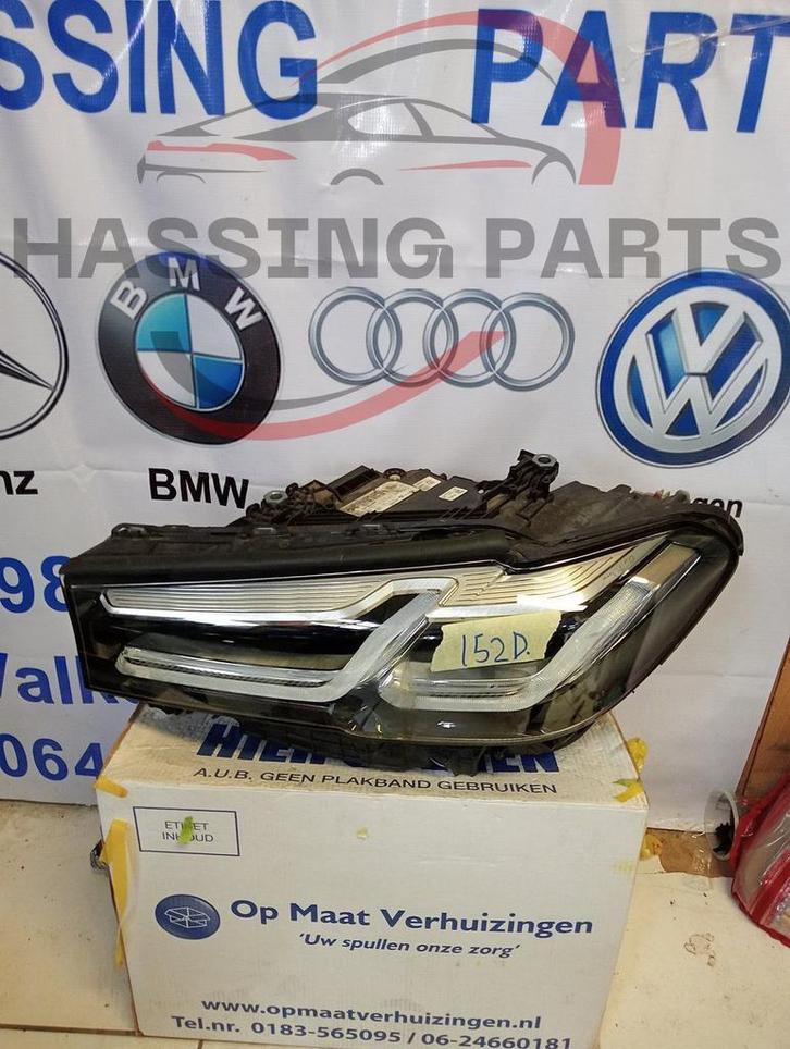 Koplamp BMW 5 Serie G30 G31 LCI VOLL LED LINKS 9850581-07, Auto-onderdelen, Verlichting, BMW, Gebruikt, Ophalen of Verzenden