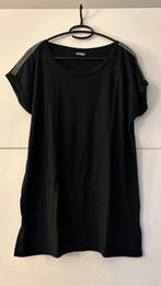 Zwarte T-shirt met strass op de schouder, Kleding | Dames, T-shirts, Zwart, Maat 42/44 (L), Ophalen of Verzenden, Korte mouw