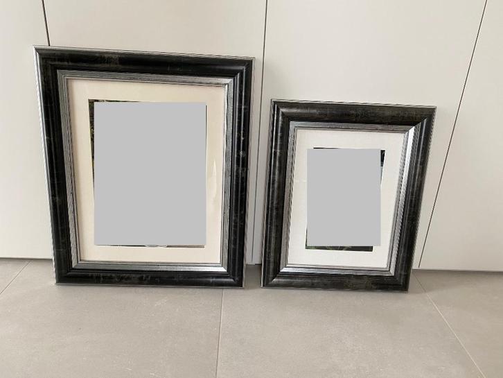 Set Kaders 40x50 en 30x40, Huis en Inrichting, Woonaccessoires | Lijsten, Zo goed als nieuw, 50 tot 75 cm, Minder dan 50 cm, Hout