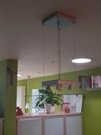 moderne hanglamp boven eettafel, Strak modern, Gebruikt, Ophalen, Glas