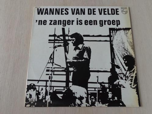 Wannes Van de Velde – 'ne Zanger Is Een Groep, Cd's en Dvd's, Vinyl | Nederlandstalig, Gebruikt, Streekmuziek, 12 inch, Ophalen of Verzenden
