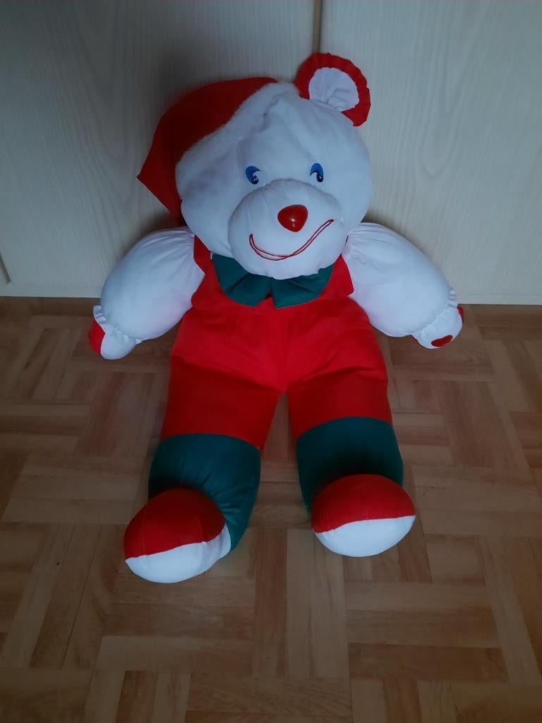 Longueur du grand ours de Noël : 75 cm, Enlèvement ou Envoi, Comme neuf