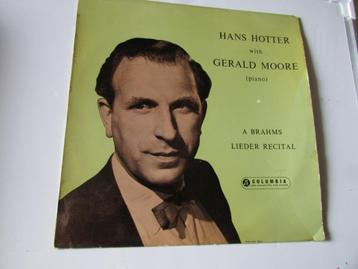 A. BRAHMS , LIEDER RECITAL, LP beschikbaar voor biedingen