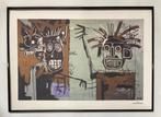 Jean Michel Basquiat : lithographie encadrée 50 par 70, Enlèvement ou Envoi