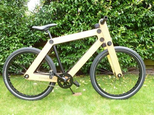 vélo de ville original SANDWICHBIKE - design en bois - UNISE, Vélos & Vélomoteurs, Vélos | Femmes | Vélos de sport & de randonnée