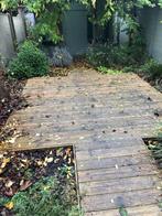 Terras hout, Tuin en Terras, Terrasdelen en Vlonders, Ophalen, Zo goed als nieuw, Hout