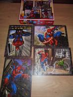 kinder complete Spiderman Puzzel 4 in 1, Kinderen en Baby's, Speelgoed | Kinderpuzzels, 4 tot 6 jaar, Meer dan 50 stukjes, Ophalen of Verzenden