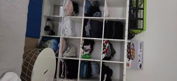 ARMOIRE BLANCHE BRILLANTE KALLAX, Enlèvement, Comme neuf, Synthétique