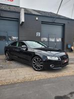 Audi A5 2.0 Turbo benzine Automaat GARANTIE, Automaat, Lederen bekleding, Zwart, A5