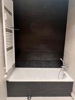 Grote, zwarte, geribbelde badkamertegels, Enlèvement, Neuf