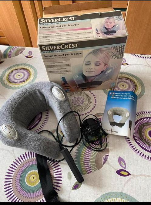 Silver Crest verwarmd massagekussen met geluiden, Sport en Fitness, Massageproducten, Ophalen of Verzenden