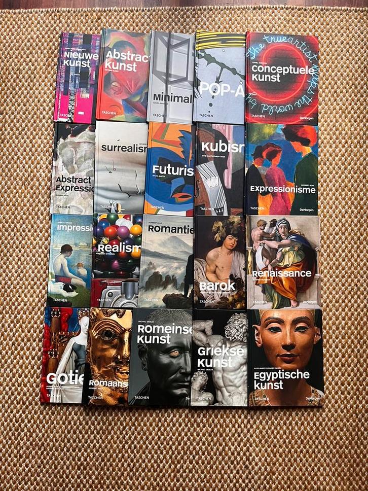 Set kunstboeken TASCHEN, Boeken, Tijdschriften en Kranten, Zo goed als nieuw, Overige typen, Ophalen of Verzenden