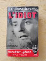 L'idiot - Dostoievski - Marabout Géant, Livres, Biographies, Enlèvement ou Envoi, Utilisé, Dostoievski