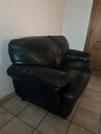 Tweezit zwart leer, 75 à 100 cm, 125 cm ou plus, Enlèvement, Utilisé