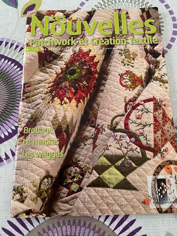 Les Nouvelles Patchwork et création textile beschikbaar voor biedingen