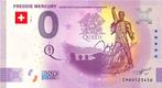Freddie Mercury (Reine) 2021-3 UNC. Billet de 0 euro., Envoi