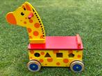 Petit cheval en bois avec cubes, Enfants & Bébés, Jouets | Jouets en bois, Comme neuf, Enlèvement