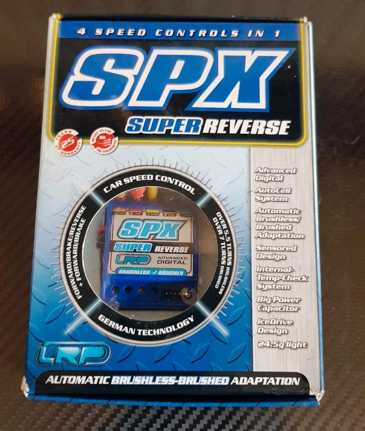LRP SPX ESC #80400 voor Brushless/Brushed motoren, Hobby en Vrije tijd, Modelbouw | Radiografisch | Auto's, Zo goed als nieuw