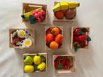 Lot jouets en bois fruits pour jouer au magasin :, Enfants & Bébés, Enlèvement, Comme neuf, Bois