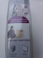 VGA MONITOR VERLENGKABEL, Computers en Software, Pc- en Netwerkkabels, Ophalen, Nieuw