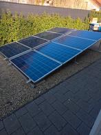 zonnepanelen  8 st met omvormer, Doe-het-zelf en Bouw, Ophalen, Gebruikt, Compleet systeem, 200 wattpiek of meer