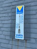 VARTA emaille reclamebord, Verzamelen, Ophalen of Verzenden, Gebruikt, Reclamebord