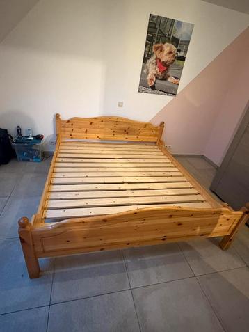 Houten bed, Ophalen