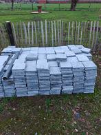 +- 40 vierkante meter blauwsteen, Jardin & Terrasse, Pavé & Dalles, Enlèvement