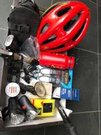 helm pomp verlichting drinkbus zadeltas slot computer fiets, Ophalen of Verzenden