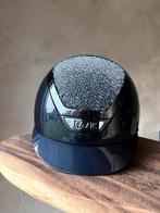 KASK Dogma Chrome Navy – Swarovski Galuchat, Dieren en Toebehoren, Paardrijkleding, Verzenden, Zo goed als nieuw, Dames, Cap
