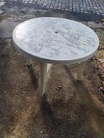 Table de jardin rond a nettoyer, Enlèvement, Rond