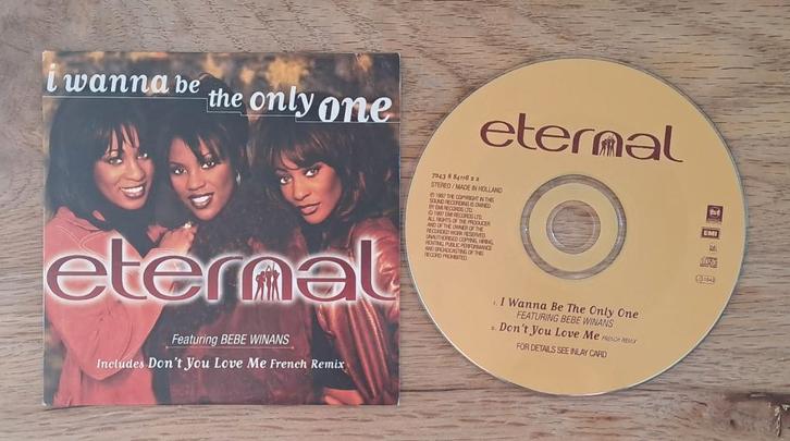 Eternal feat. BEBE WINANS - I Wanna Be The Only One, Cd's en Dvd's, Cd Singles, Gebruikt, Pop, 1 single, Ophalen of Verzenden