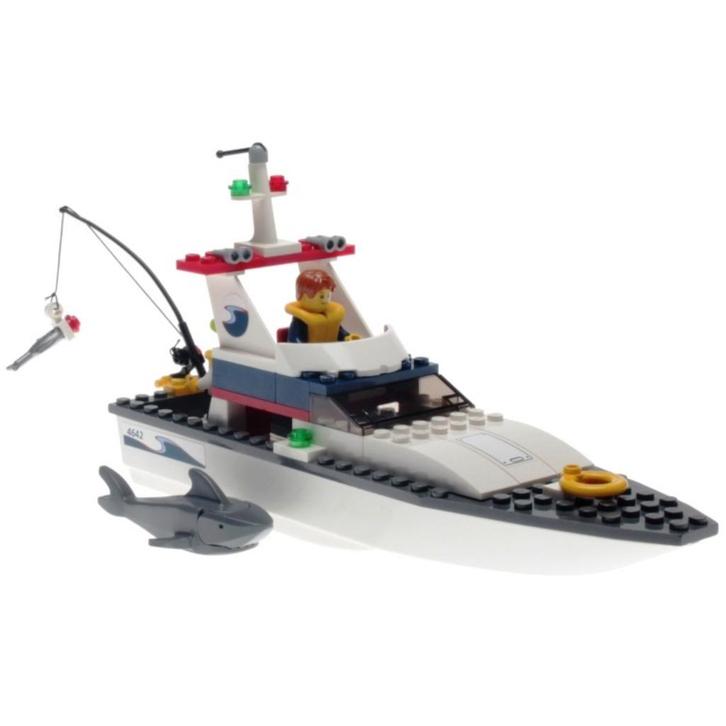 3 Lego boten nr. 6353, 4642, 6679, Kinderen en Baby's, Speelgoed | Duplo en Lego, Zo goed als nieuw, Lego, Complete set, Ophalen of Verzenden