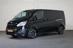 Ford Transit Custom 2.0 TDci 170pk L2 H1 DC Limited, Zwart, 175 g/km, Ford, Te koop