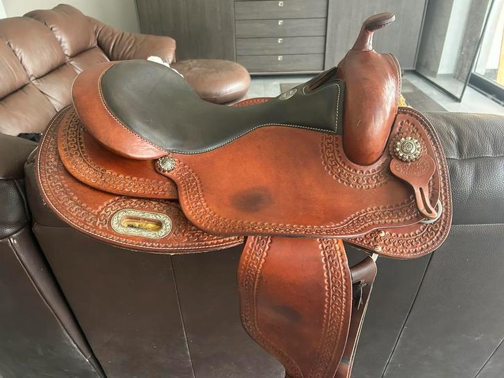 Pools westernzadel quarter, Dieren en Toebehoren, Paarden en Pony's | Zadels, Ophalen