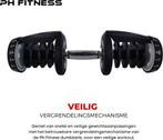 PH Fitness Verstelbare Dumbbells Set 40KG - 2 STUKS, Sport en Fitness, Fitnessmaterialen, Ophalen, Nieuw, Benen, Overige typen