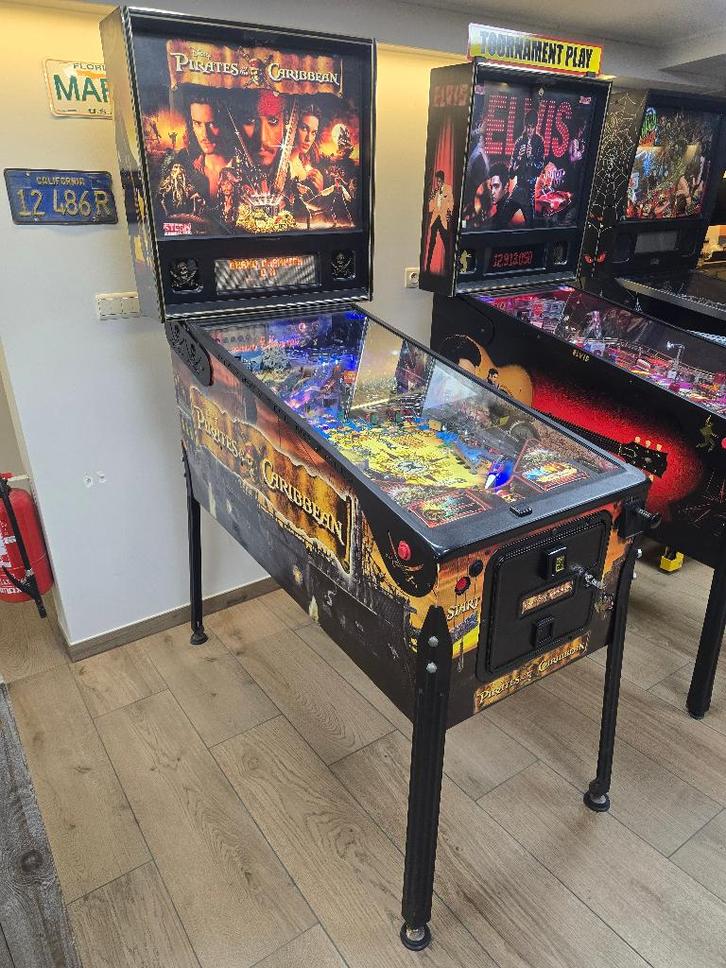 flipper Pirates of the carabian STERN Disney, Verzamelen, Automaten | Flipperkasten, Zo goed als nieuw, Dot-matrix, Flipperkast