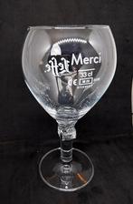 LEFFE glas met opdruk „MERCI”, Ophalen of Verzenden, Leffe