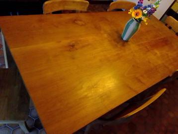 Massieve Teaktafel met 6 stoelen PRIJS VERLAAGD! beschikbaar voor biedingen