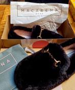 Macarena luxe slippers nieuw 40, Kleding | Dames, Schoenen, Ophalen of Verzenden, Nieuw, Pantoffels of Sloffen