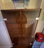 Kast met glazen deuren, Huis en Inrichting, Kasten | Vitrinekasten, Ophalen, Gebruikt